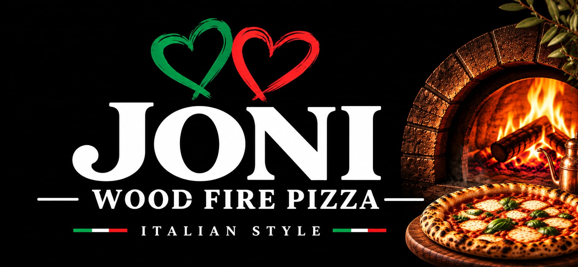 Joni Wood Fire Pizza – Italian Style logo